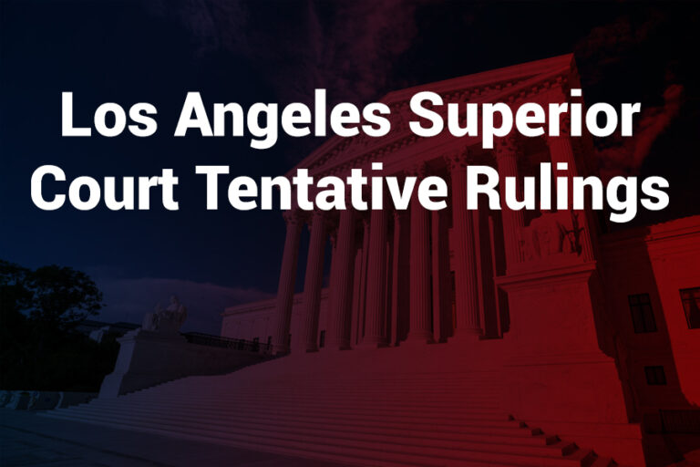 The Battle for Judicial Transparency: Unpacking Los Angeles Superior Court Tentative Rulings